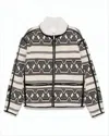 Isabel Marant Geometric Pattern Zip-up Jacket In Multi