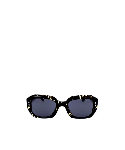 Isabel Marant Geometric Sunglasses In Yellow