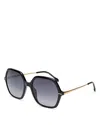 Isabel Marant Geometric Sunglasses, 56mm In M-o