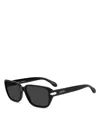 Isabel Marant 58mm Rectangular Sunglasses In Black