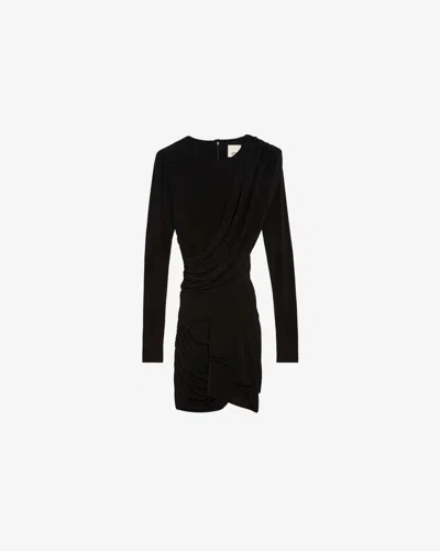Isabel Marant Georgia Dress In Black