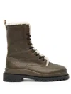 Isabel Marant Ghiso Lace-up Boots In Brown