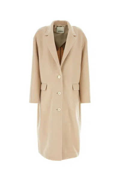 ISABEL MARANT ISABEL MARANT SAND WOOL BLEND EFEZIA COAT