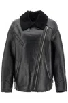 Isabel Marant Adelina Shearling-lined Leather Coat
