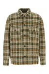 Isabel Marant Checkered Knit Jacket Brushed Finish