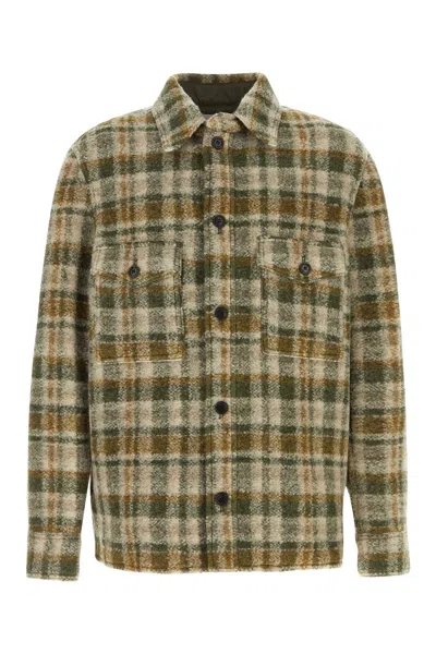 ISABEL MARANT ISABEL MARANT EMBROIDERD WOOL BLEND KERVON JACKET