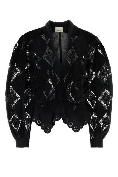 Isabel Marant Black Lace Nina Blazer