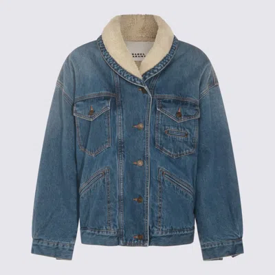 ISABEL MARANT ISABEL MARANT BLUE COTTON PIMIA-GB DENIM JACKET
