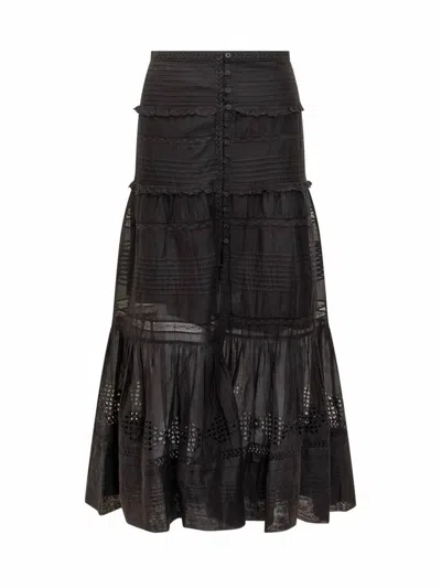 Isabel Marant Gihane Skirt In Black