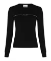 Isabel Marant Gio Round-neck Sweater In Black