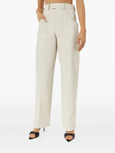 Isabel Marant Glatiny High-rise Trousers In Neutral