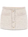 Isabel Marant Women Gleny Mini Skirt In Neutral