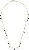 Isabel Marant Gold Casablanca Necklace In 01bk Black