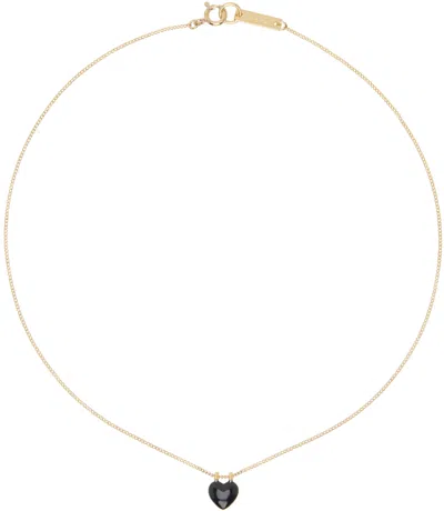 Isabel Marant Gold Happiness Necklace In Yellow