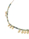 Isabel Marant Gold-tone Bead-drop Necklace In Gold