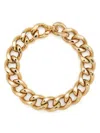 Isabel Marant Links Chunky Chain Collar Necklace In Gold