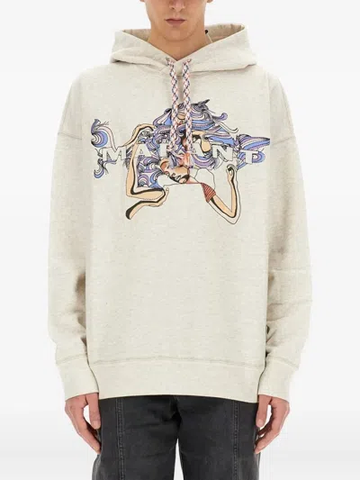 ISABEL MARANT GRAPHIC HOODIE