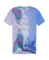 Isabel Marant Graphic-print Organic-cotton T-shirt In Blue