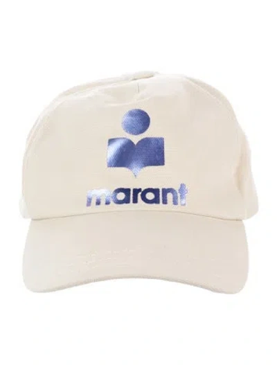 Pre-owned Isabel Marant Graphic Printed Baseball Hat In Neutrals