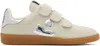 Isabel Marant Logo Printed Low-top Sneakers In Chalk/silver