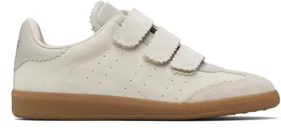 Isabel Marant Beth Mixed Leather Triple-grip Sneakers In Multi