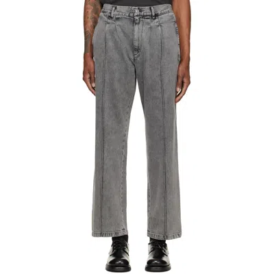 Isabel Marant Gray Kostinur Jeans In Multi