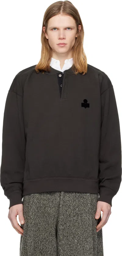 Isabel Marant Mathias Sweatshirt In Brown