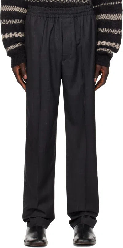 ISABEL MARANT GRAY NAHILI TROUSERS
