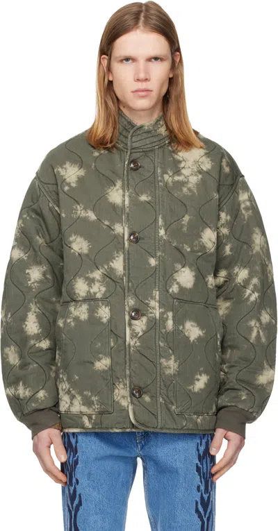 Isabel Marant Green Taeliss Coat