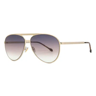 Isabel Marant Grey Brown Pilot Ladies Sunglasses Im 0100/s 001q/pr 62 In Gold