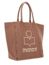 Isabel Marant Grey Cotton Handbags In Gray