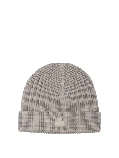 Isabel Marant Grey Merino Wool Hat