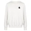 Isabel Marant Mike Logo-print Sweatshirt In White
