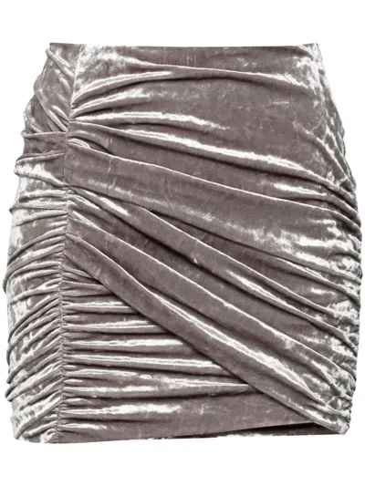Isabel Marant Guilayo Skirt In Gray