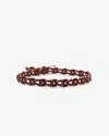 Isabel Marant Bali Belt In Burgundy-gold