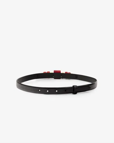 Isabel Marant Raissa Belt In Henna/light Brass