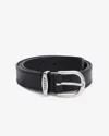 Isabel Marant Zadd Belt In Black And Silver