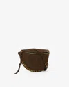 Isabel Marant Skano Stud Crossbody Bag In Bronze