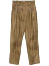 Isabel Marant Gwen Trousers In Brown