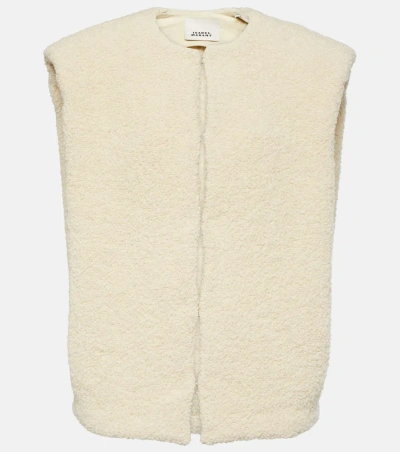 Isabel Marant Gwendalia Wool-blend Vest In Grey