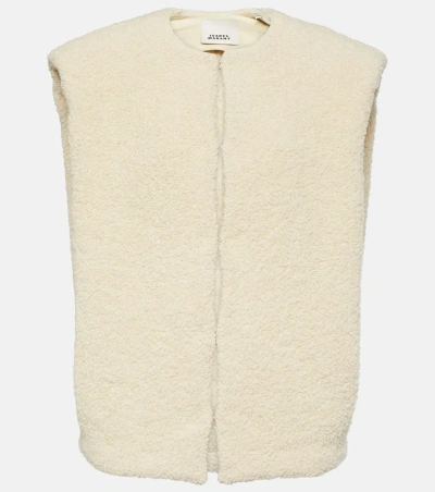 Isabel Marant Off-white Gwendalia Vest In 23ec Ecru