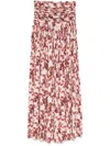 Isabel Marant Gwendy Maxi Skirt In Multi