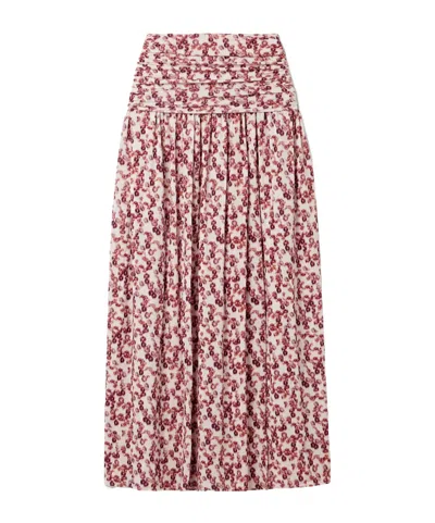 Isabel Marant Gwendy Skirt In Red
