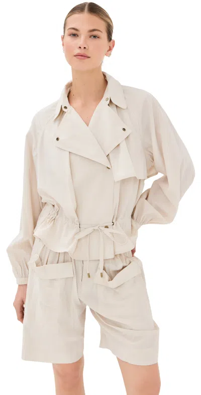 Isabel Marant Gwenola Jacket Ecru