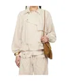 Isabel Marant Beige Gwenola Jacket In Nude