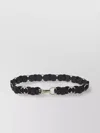 Isabel Marant Gz Circular Links Metal Accents Belt In Gray