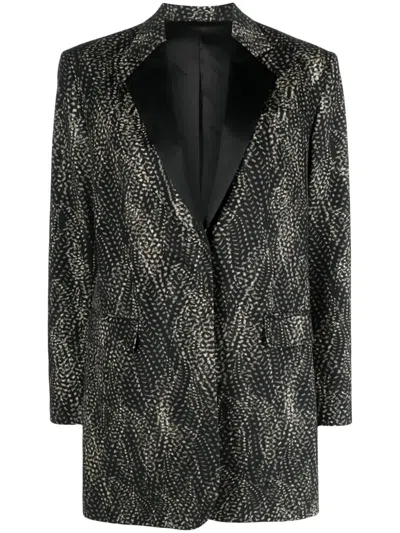 ISABEL MARANT HADIYA SINGLE-BREASTED BLAZER