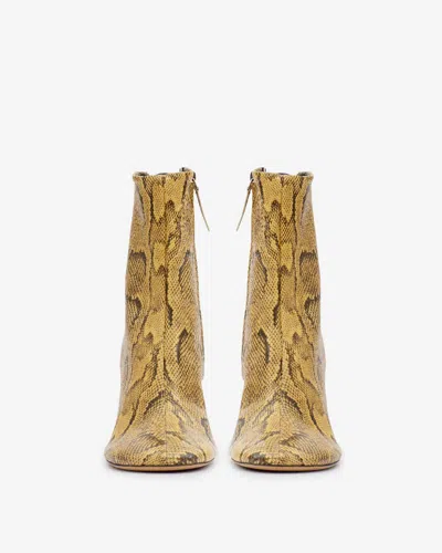 Isabel Marant Halbstiefel Labee In Animal Print