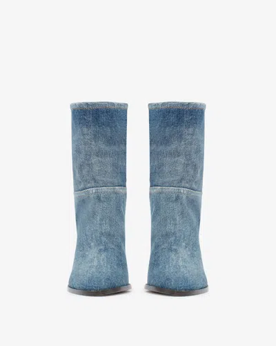 Isabel Marant Halbstiefel Rouxa In Washed Blue