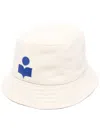 Isabel Marant White Haley Bucket Hat